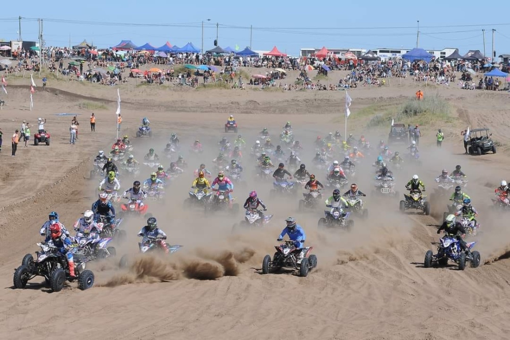 La rotura del embrague opaco la buena performance de Gian Dupuy en el Enduro de Monte Hermoso 2024