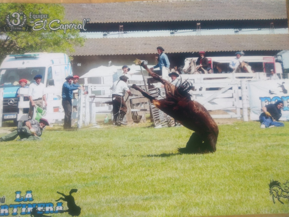 Tercer puesto para el tornquistense Matías Lacasta en un evento de pialada realizado en Maipu