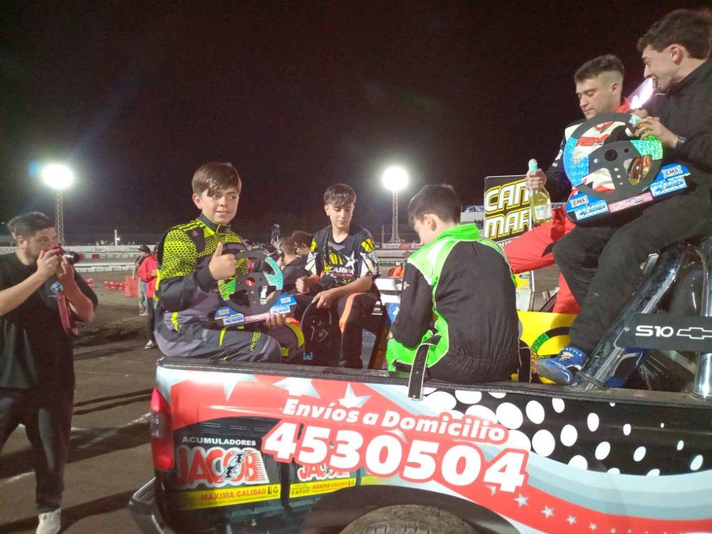 Micromidget: Gran tercer puesto para Valentín Chuliver en el inicio del torneo Estival 2023/4