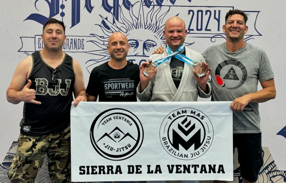 El Open Argentina, el campeonato de Jiu Jitsu más grande del país, contó con participación de representantes serranos