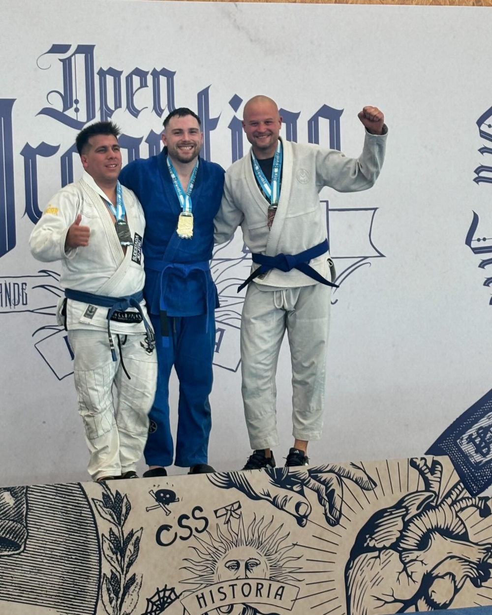 El Open Argentina, el campeonato de Jiu Jitsu más grande del país, contó con participación de representantes serranos