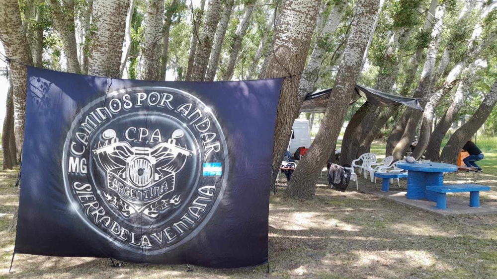 El distrito de Tornquist conto con participantes en el 5º moto encuentro organizado por Los Puelches de Saavedra