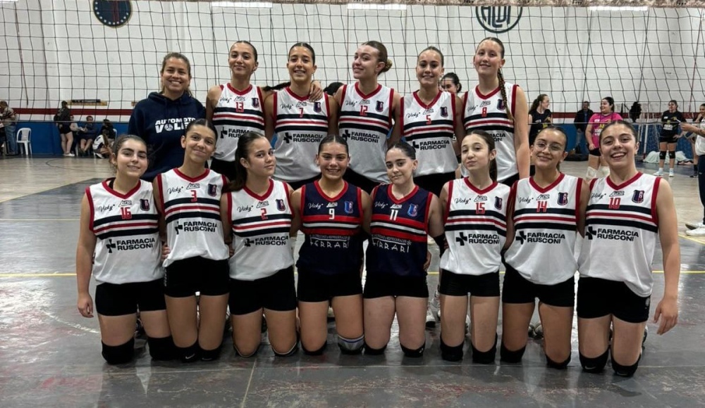 Las chicas de Automoto Vóley recibieron a Tiro Federal