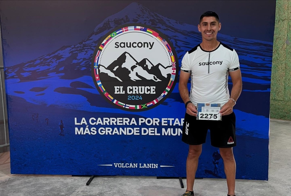 Agradecimiento de Jonatan ”Caco” Alchao luego de su participación en el exigente ”El Cruce Saucony 2024”