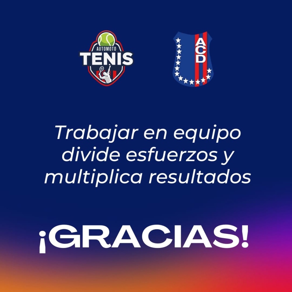 Automoto Tenis lanzo la campaña de los 55 mil ladrillos