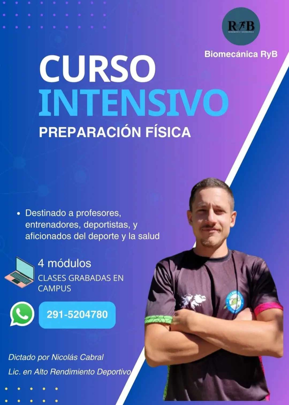 Invitan a un curso intensivo de preparación física