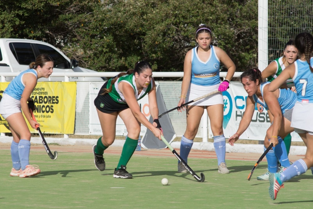 Hockey: Gran tarde de Las Lobas, como locales, ante Puerto Belgrano B