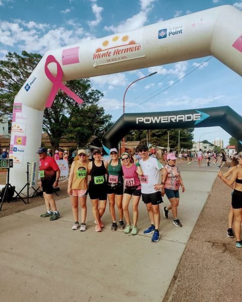 El distrito tuvo representantes en Monte Corre por el Cáncer De Mama