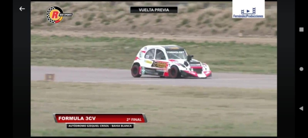 Muy buena experiencia vivida por Marcos Toy en la quinta fecha de la Formula 3CV