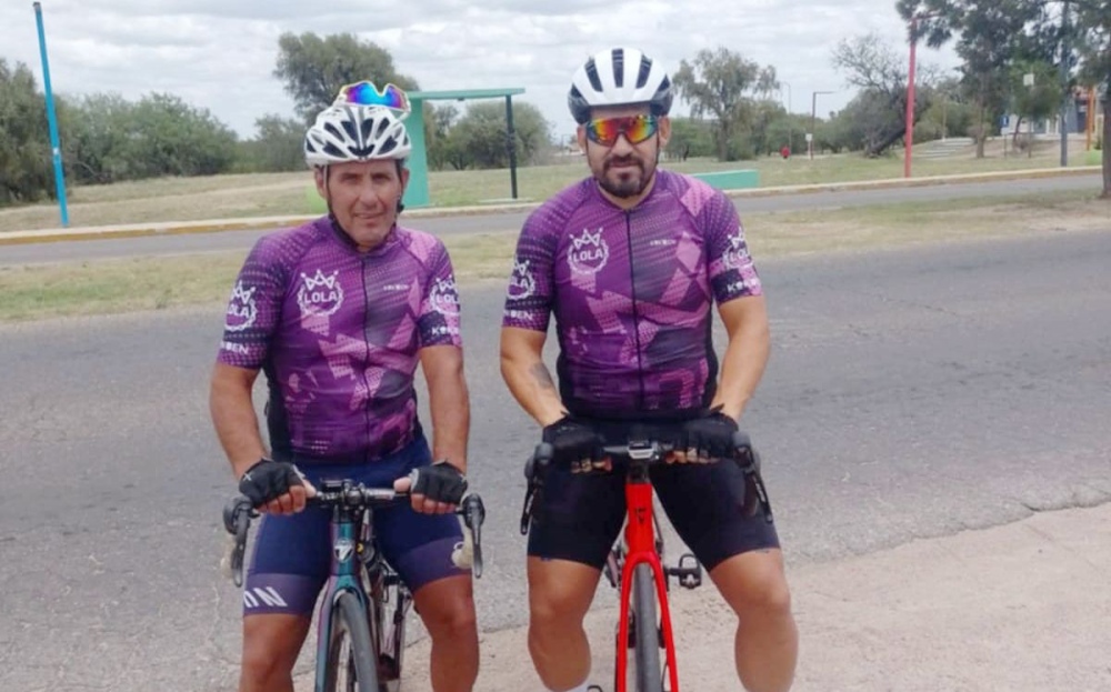 El ciclista tornquistense Elbio Rodríguez compitió en la Vuelta Internacional de San Luis