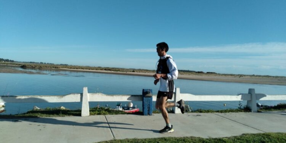 Marcelo Alderete: “Estuvo muy bueno correr la ultra maratón por la costa”