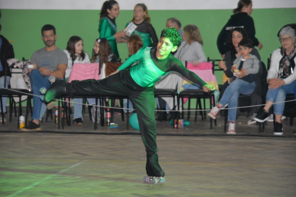 Exitosa presentación de la escuela de patín del Club Unión (72 fotos + videos)