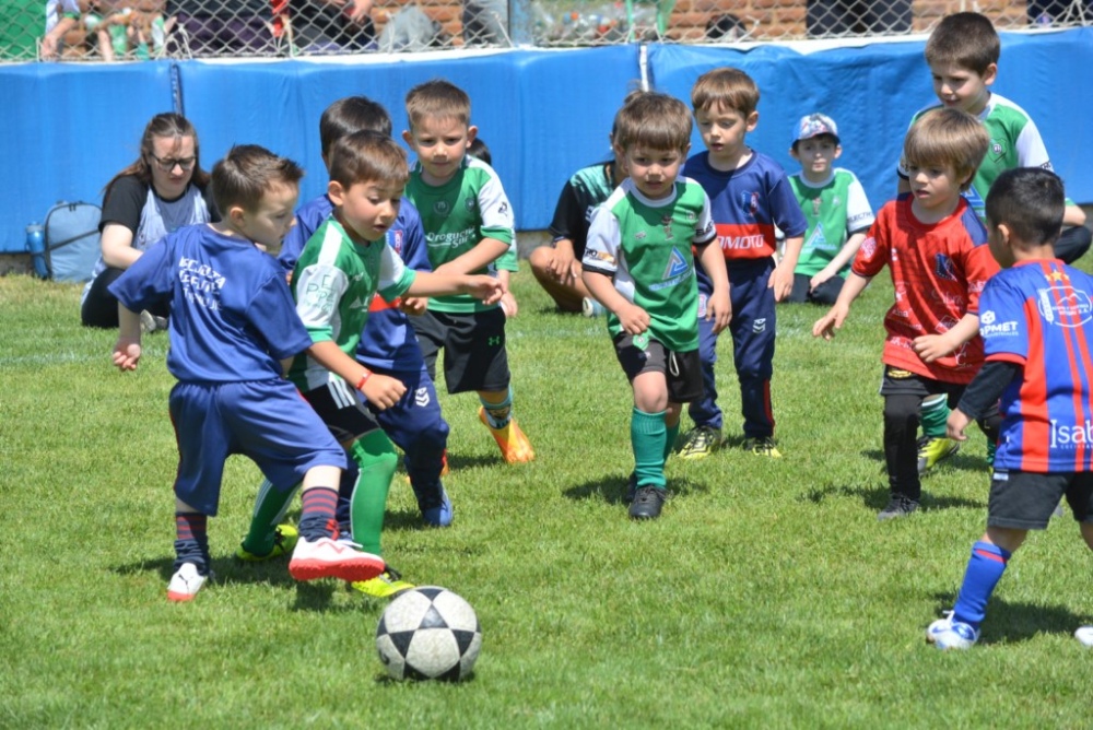 Paso el 28° Encuentro Regional de Escuelitas de Fútbol organizado por el Club Automoto (86 fotos)