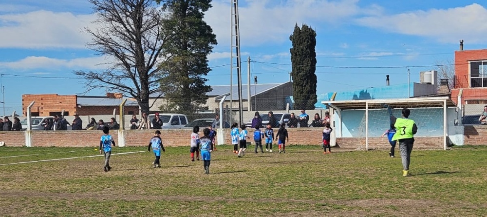 Se realizo un encuentro de escuelitas de futbol en el Club Porteño de Saldungaray (Incluye fotos)