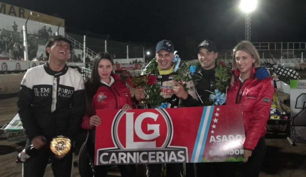 Midget: ¡Volvió el bicampeón! Luciano Vallejos se quedó con la segunda fecha de los playoffs