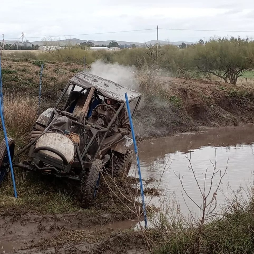 Nueve pilotos de Tornquist participaron de la segunda fecha del campeonato piguense de todo terreno