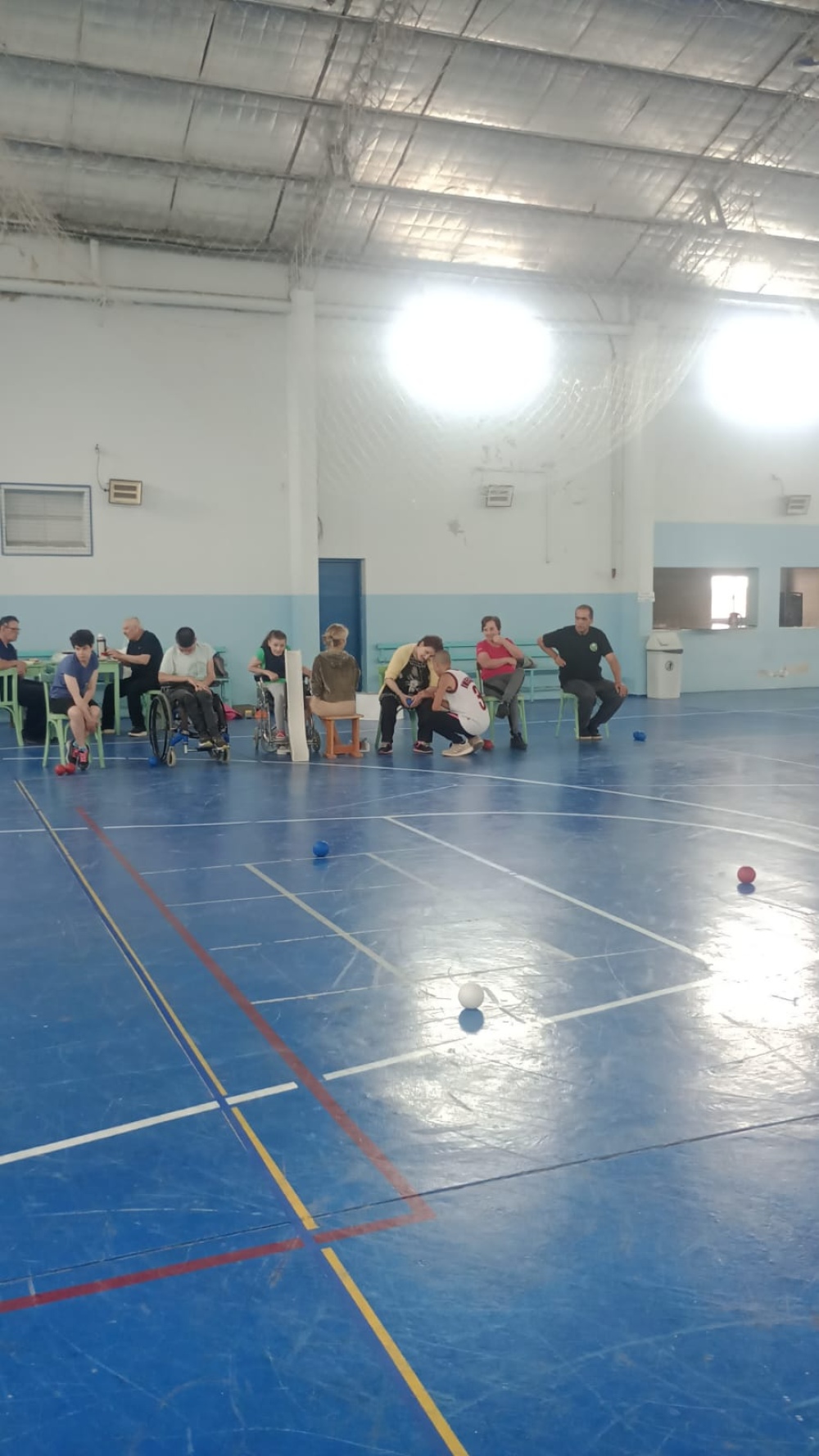 Se desarrollo un torneo de boccia en la localidad de Chasico