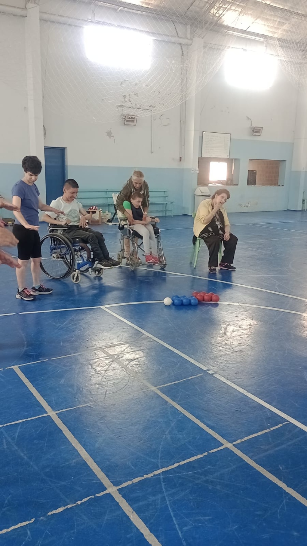 Se desarrollo un torneo de boccia en la localidad de Chasico