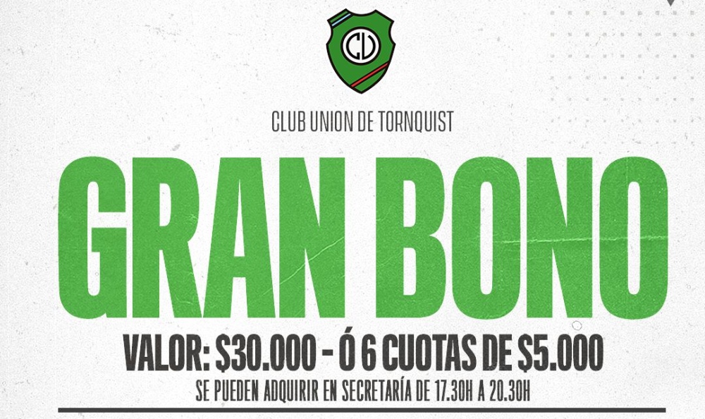 El Club Unión lanzó su Bono Anual 2024 con más de $3 millones en premios