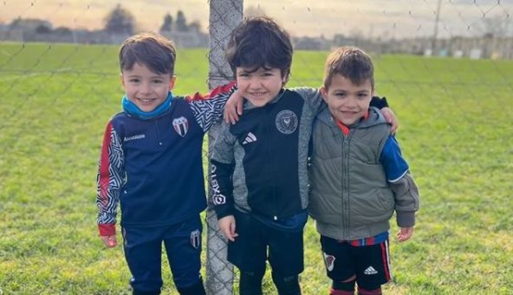 La escuelita de futbol del Club A. Ventana tuvo actividad en Coronel Pringles