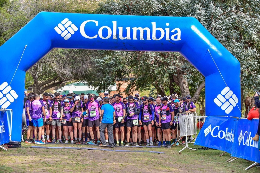 Ytaty Ramirez represento a la Escuela Municipal de Atletismo de Villa Ventana en el Desafio Columbia