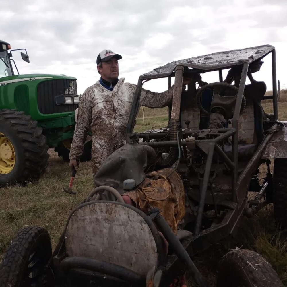 Nueve pilotos de Tornquist participaron de la segunda fecha del campeonato piguense de todo terreno