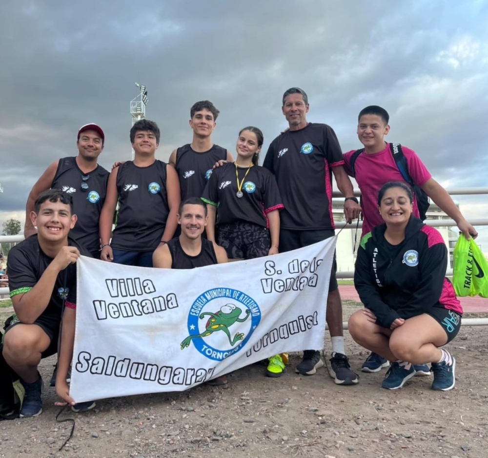 Destacado desempeño de la Escuela Municipal de Atletismo en Mendoza