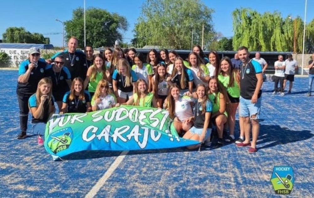 Hockey: Sudoeste Sub 19, con Rosario Streitenberger, logro el bronce en el Campeonato de Ascenso ”B”