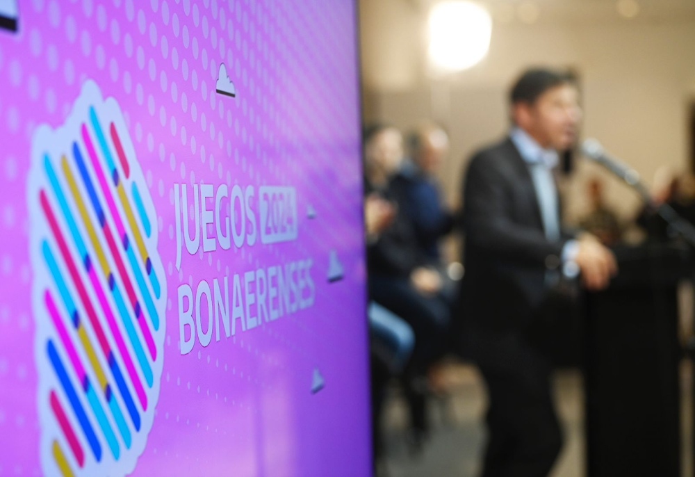 Bordoni participó del lanzamiento de los Juegos Bonaerenses 2024