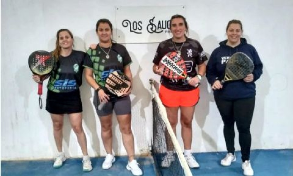 Paola Albanese - Marianela Marzialetti fueron las ganadoras de un torneo de séptima categoría en Los Sauces Padel