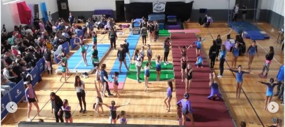 Agradecimiento del profesor Gustavo Graff tras la realización del torneo Provincial de gimnasia artística