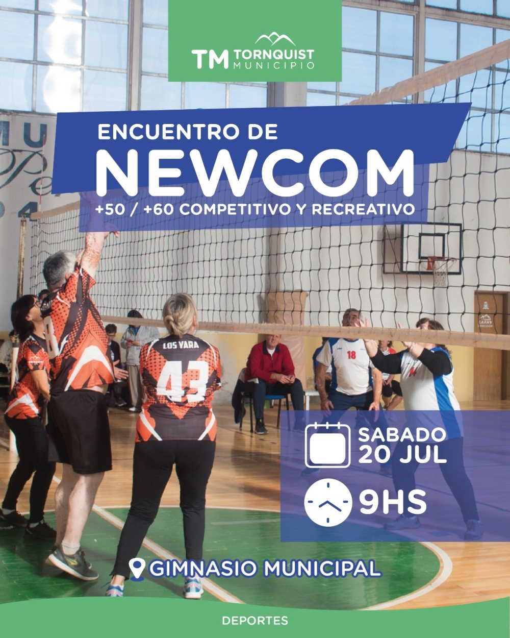 Tornquist será sede de un encuentro de newcom este sábado