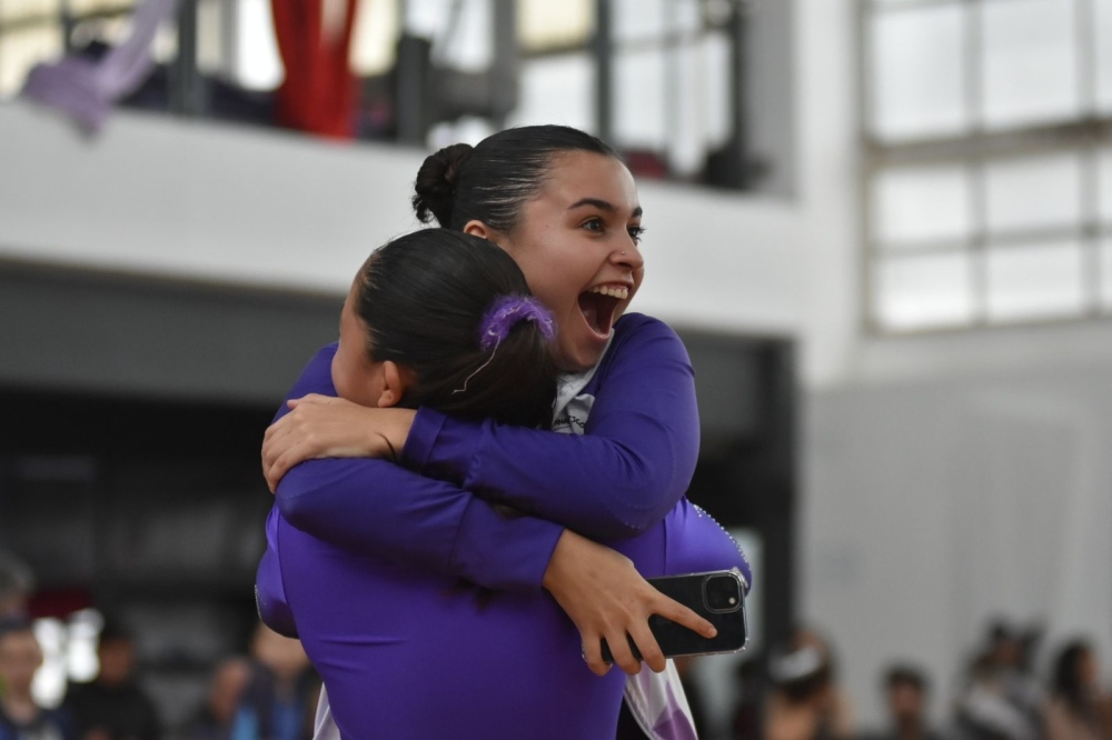 Una medalla de oro y una de plata para Tornquist en el Provincial de Gimnasia Artística