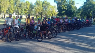 Se realizo un cicloturismo a Dufaur que conto con la presencia de tornquistenses