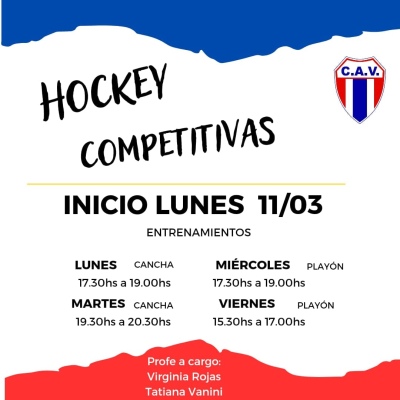 Las categorías competitivas y formativas del Club A. Ventana inician los entrenamientos