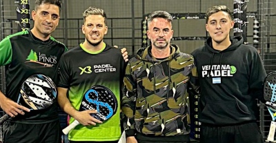 Matias Beilman se quedo con un nuevo torneo en el Complejo X3 Padel Center