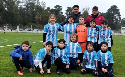 Las inferiores de Porteño visitaron a Atlético Monte Hermoso