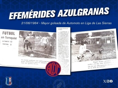 Ayer se cumplieron 40 años de la mayor goleada de la historia del Automoto Club Deportivo