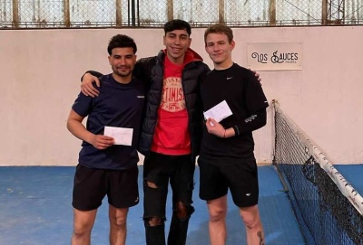 Bautista Echeguia - Nahuel Sanabria se quedaron con el torneo de séptima categoría de Los Sauces Padel