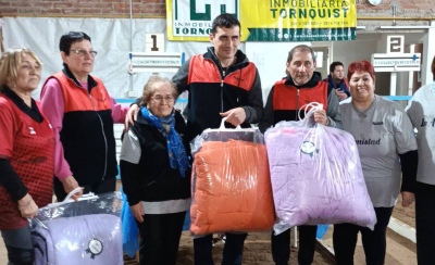 Trio de Coronel Dorrego fue el ganador del torneo mixto de tejo realizado en Tornquist