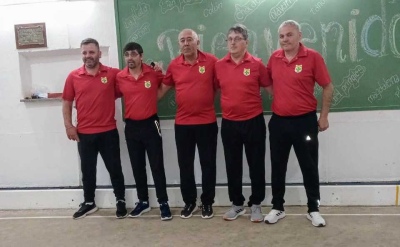 Bochas: Dos jugadores del Club Unión participaron del torneo Provincial de primera categoría por tercetos