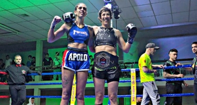 Kickboxing: La "bestia" Yanovsky conquistó Laprida