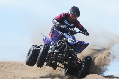 La rotura del embrague opaco la buena performance de Gian Dupuy en el Enduro de Monte Hermoso 2024