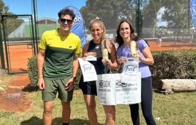 Tenis: Mariana López y Gisela Musso se coronaron campeonas en dobles