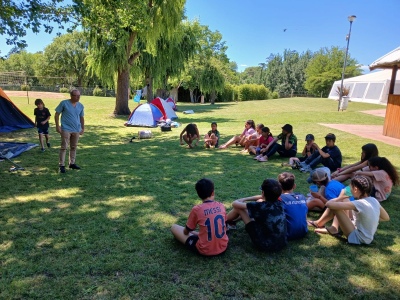 Alumnos del CEF Nº 195 de Sierra de la Ventana realizaron un campamento