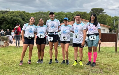 Corredores de Tornquist Running participaron de la Carrera Aventura Solidaria en Villa Ventana