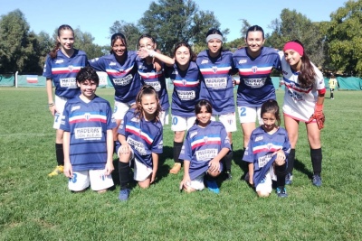 Triunfo y punta para el Sub 15 femenino del Club Atlético Ventana