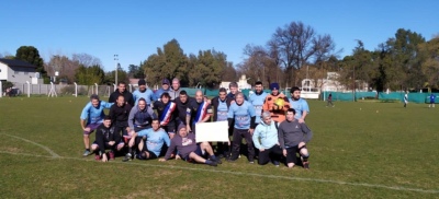 Se realizo un torneo relámpago de futbol 9 en Sierra de la Ventana